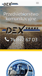 Mobile Screenshot of dextrans.pl