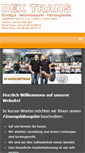 Mobile Screenshot of dextrans.at